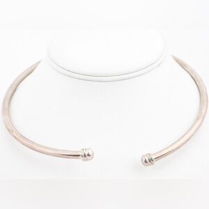 Sterling Silver Collar Necklace